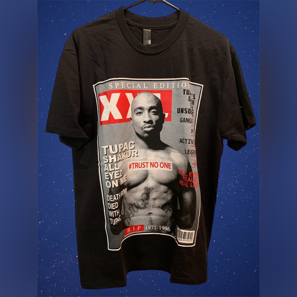 Tupac Shakur 2pac Magazine Cover Shirt Sz LargeBrand New